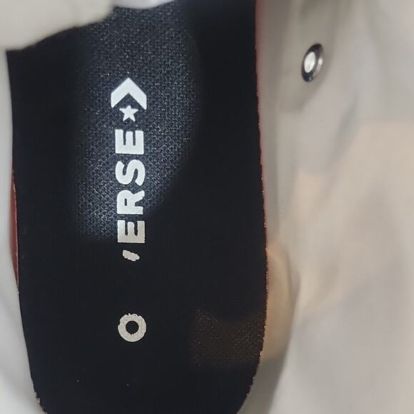 Converse High-Top Sneakers - White and Tan - Picture 7 of 8